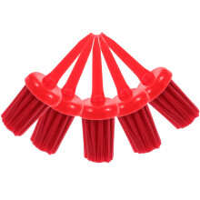 5Stück Leichter Roter Golfbürste Und Wiederverwendbarer Golfballhalter