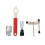 Raindrops Metaal 4-Delig Set 6X1,2In 11