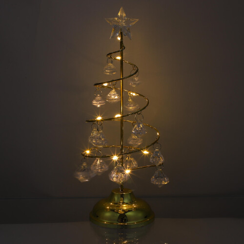 6St Vorder Kristall Weihnachtsbaum