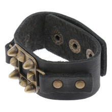 Ethnische Stammesarmbänder Pagan Biker Cuff Riemen