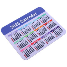 Mousepad Schreibtisch Kalender 2025 2026 Planer Für Laptop Computer Schwarz
