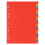 Subject Divider Bürobedarf Set 1