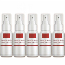 (5pcs) Herbal Pain Oil Tackles Ache Reduce Back Neck Leg Shoulder Sore Relieve Post Workout Soreness Skin Quality Soothe Body Pain Oil