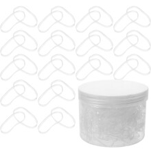 300 Transparente Elastische Haargummis Für Und