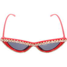 Women Sonnenbrille Rot Ac Pc 1Set 6,1x6,1 Zoll