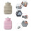 320 Ml Mini Heizflasche Wasserflasche Mit Strickbezug 8