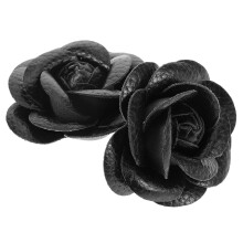 3 Paar Schuhcharms Rosenblumen-Dekorationen Für Frauen Hochzeit