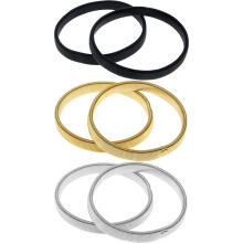 Fashion Herren Armband Gold Für Die 12 Paare 2,8x2,8 Zoll