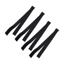 4Stück Verstellbares Elastisches Haarnetzband Für