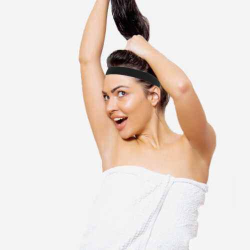 4Stück Verstellbares Elastisches Haarnetzband Für 1