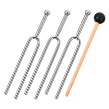 1 Set Premium Gitarrenstimmgabeln 440 Hz Mit Schlägel