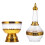 1 Set Wasserversorgung Cup Tropf Flasche Kunststoff Messing 4