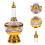1 Set Wasserversorgung Cup Tropf Flasche Kunststoff Messing 8
