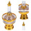 1 Set Wasserversorgung Cup Tropf Flasche Kunststoff Messing 10