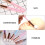 2Stk. Eye Shadow Brush Lidschatten Make-up Werkzeug Rosa 11