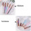 2Stk. Eye Shadow Brush Lidschatten Make-up Werkzeug Rosa 10