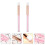 2Stk. Eye Shadow Brush Lidschatten Make-up Werkzeug Rosa 8