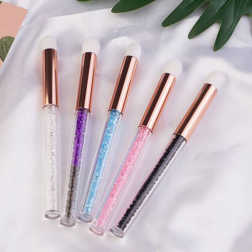 2Stk. Eye Shadow Brush Lidschatten Make-up Werkzeug Rosa 2