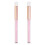 2Stk. Eye Shadow Brush Lidschatten Make-up Werkzeug Rosa 6