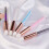 2Stk. Eye Shadow Brush Lidschatten Make-up Werkzeug Rosa 4