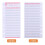 40Pcs Expense Tracking Budget Cards High-Quality Paper Assorted Colors 9
