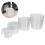 4St Kleiner Messbecher 300Ml Farben 10
