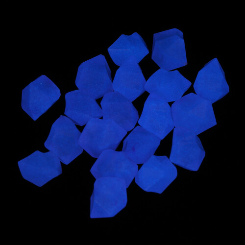 Glasvase Mit 300 Leuchtsteinen Für Die