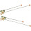 2 Blumen Vorhangbindung Verstellbar Textilband 8