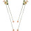 2 Blumen Vorhangbindung Verstellbar Textilband 11