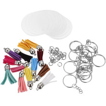 Schlüsselanhänger Quaste Design Sortiert 12 Sets 2 Zoll
