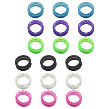 18St -Finger-Ringe Scheren-Ringe Salon Pflege-Scheren Zubehör