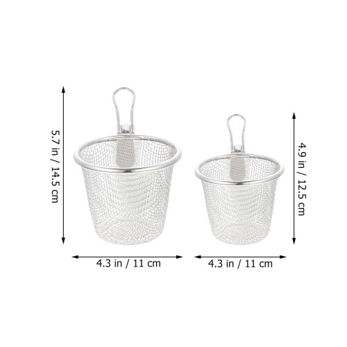 2 Set Abtropfbehälter Nudelsieb 1