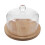 1 Set Transparente Lebensmittelhaube Mit Bodenplatte 1