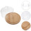 1 Set Transparente Lebensmittelhaube Mit Bodenplatte 2