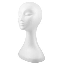 Lichtgewicht Manneequin Hoofd Foam Voor Pruiken Maskers En