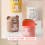 Bedroom Trash Can Wastebasket Pink PP 1Pack 9
