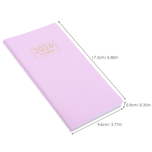 Daily Planner Notebook 2026 A6 Für Schule Reise 1