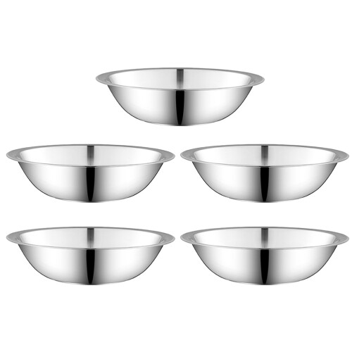 Schüssel Silber 5 20,10x20,10x4,90 Zoll 1