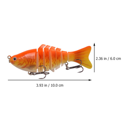 5Stück Köder Bass 16G ABS Angelzubehör 1