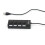 Usb Hub Mit 4 Sockets Unabhängigem , Usb 2.0 (Schwarz) 2