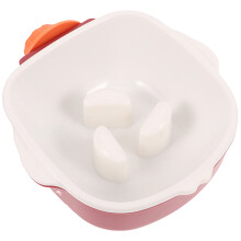 Pet Slow Food Bowl Katzenzubehör Kunststoff Indoor