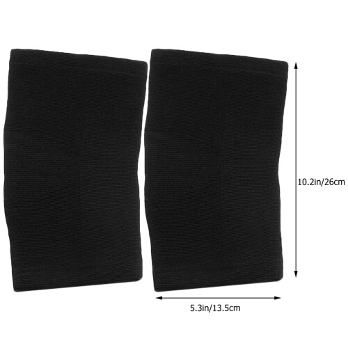 Elastische Kniebandage Schwarzes Nylon Für Beim 2