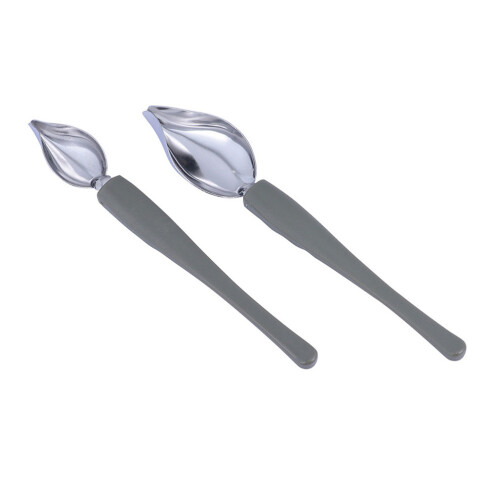 Metal Löffel Geschirr Silber 2 2