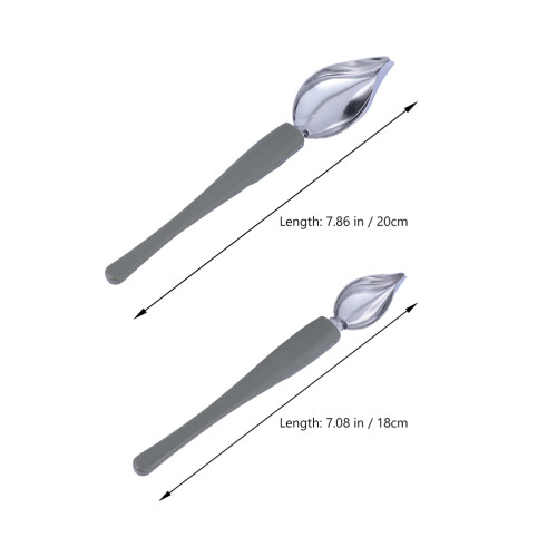 Metal Löffel Geschirr Silber 2 1