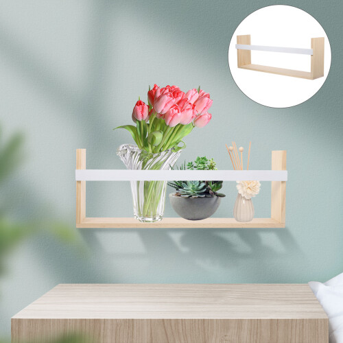 Schweberegale Rosa Synthetisches Material 1Stk 15,8x5,9x3,2in 2