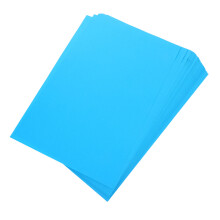 100St Farbiges A4 70G Druckpapier Für Dokumente Kopieren Basteln Blau
