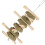 Holz Hase Hundewelpen Kaustick 5