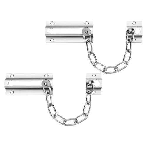 Safety Deurvergrendeling Rvs 2 Sets 9,04x3,34x1,65 Inch