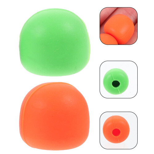 2 Paar Stille Tip Siliconen Drumstok Tip Druminstrument Accessoire 2