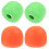 2 Paar Stille Tip Siliconen Drumstok Tip Druminstrument Accessoire 7